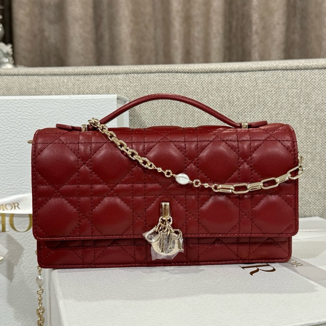 【上品♪】My Dior ミニバッグ DIOR | My Dior ミニバッグ カナージュ エンブロイダリー コットン